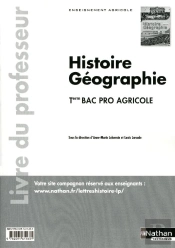 Histoire-Geographie Terminale Bac Pro Agricole - Professeur 2011