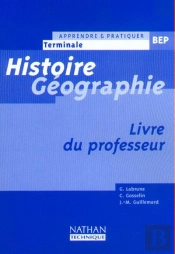 Histoire Geographie Terminale Bep ; Livre Du Professeur 2000