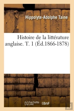 Bertrand.pt - Histoire Litt Anglaise T.1 Edition 1866 1878