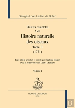 Bertrand.pt - Histoire Naturelle Des Oiseaux Tome 2 (1771) : Oeuvres Complètes Xvii