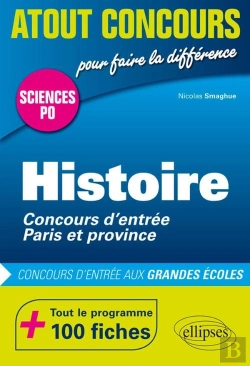 Bertrand.pt - Histoire Sciences-Po ; Concours D'Entrée Paris Et Province