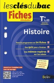 Histoire ; Terminales L, Es ; Fiches
