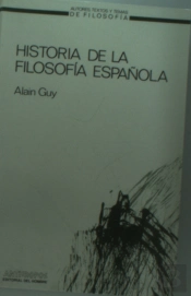 Historia De La Filosofia Española