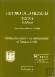 Historia De La Filosofia. Textos-Bachillerato.10ª Edicion