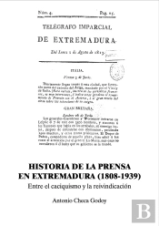 Historia De La Prensa En Extremadura 1808-1939