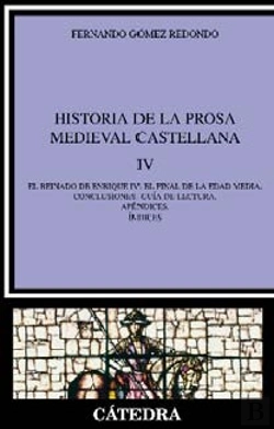 Bertrand.pt - Historia De La Prosa Medieval Castellana Iv