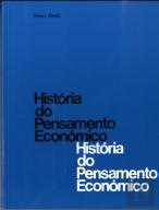 História do Pensamento Económico