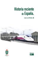Historia Reciente De España