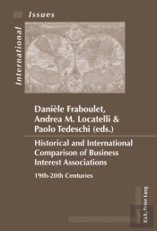 Historical And International Comparison Of Business Interest Associations