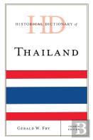 Historical Dictionary Of Thailand