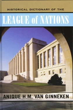 Bertrand.pt - Historical Dictionary Of The League Of Nations