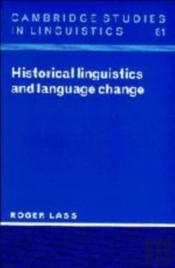 Historical Linguistics And Language Change