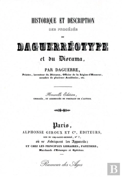 Bertrand.pt - Historique Et Description Du Daguerreotype