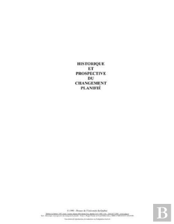 Bertrand.pt - Historique Et Prospective Du Changement Planifie. T.1