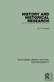 History And Historical Research