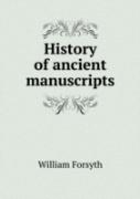 History Of Ancient Manuscripts