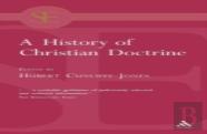 History Of Christian Doctrine