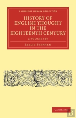 Bertrand.pt - History Of English Thought In The Eighteenth Century 2 Volume Set