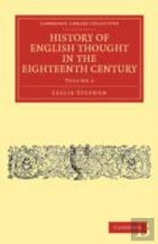 History Of English Thought In The Eighteenth Century