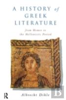 History Of Greek Literature