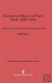 History Of Macy'S Of New York, 1858-1919