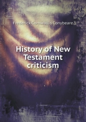 History Of New Testament Criticism