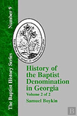 Bertrand.pt - History Of The Baptist Denomination In Georgia - Vol. 2