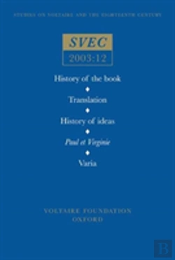 Bertrand.pt - History Of The Book; Translation; History Of Ideas; Paul Et Virginie