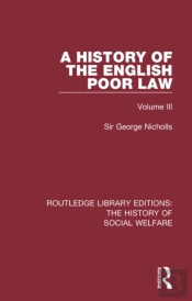 History Of The English Poor Law