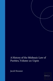 History Of The Mishnaic Law Of Purities