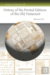 History Of The Printed Editions Of The O