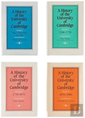 History Of The University Of Cambridge 4 Volume Set