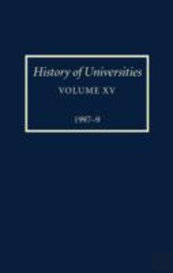 Bertrand.pt - History Of Universities: Volume Xv: 1997-1999