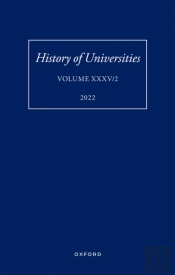History Of Universities: Volume Xxxv / 2