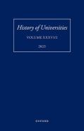 History Of Universities: Volume Xxxvi / 2