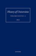 History Of Universities: Volume Xxxvii/1-2