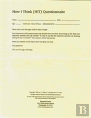Hit-How I Think Questionnaire, Packet Of 20 Questionnaires