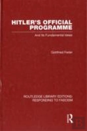 Hitler'S Official Programme Rle Responding To Fascism