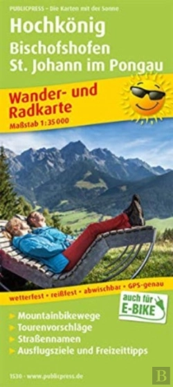 Bertrand.pt - Hochkoenig, Hiking And Cycling Map 1:35,000
