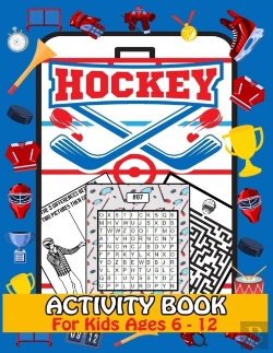 Bertrand.pt - Hockey Activity Book For Kids Ages 6-12