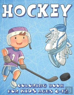 Bertrand.pt - Hockey Coloring Book For Kids Ages 8-12