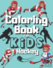 Hockey Coloring Book For Kids