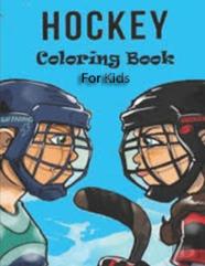Hockey Coloring Book For Kids