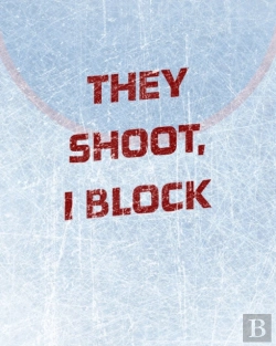 Bertrand.pt - Hockey Notebook - Goalie Notebook - Blank Lined Paper