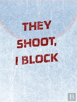 Bertrand.pt - Hockey Notebook - Goalie Notebook - Blank Lined Paper