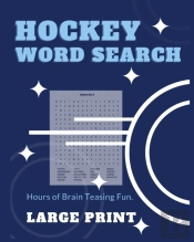 Hockey Word Search Large Print