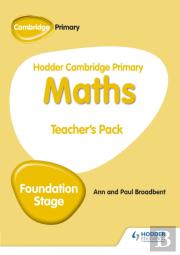 Hodder Cambridge Primary Maths Teacher'S  Pack Foundation Stage