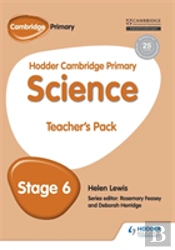 Hodder Cambridge Primary Science Teacher'S Pack 6
