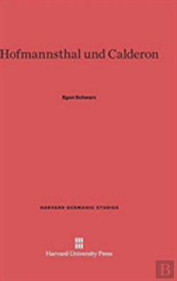 Bertrand.pt - Hofmannsthal And Calderon