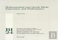 Hofmannsthal And Greek Myth